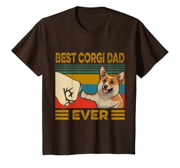 Best Corgi Dad Ever T Shirt Apparel