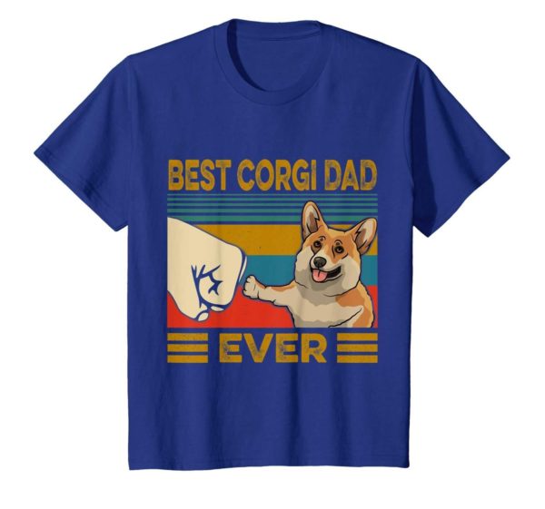 Best Corgi Dad Ever T Shirt Apparel