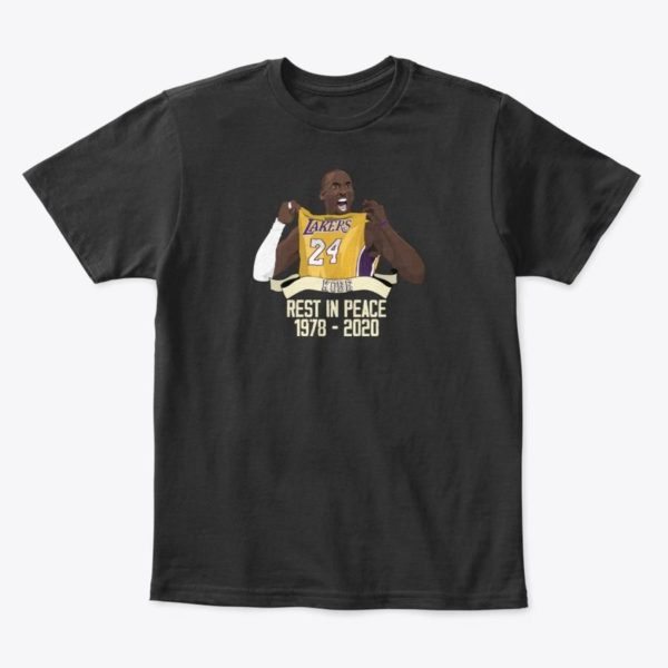 Rip Kobe Bryant Rest In Peace 1978 2020 Shirt Apparel