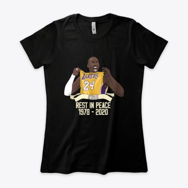 Rip Kobe Bryant Rest In Peace 1978 2020 Shirt Apparel