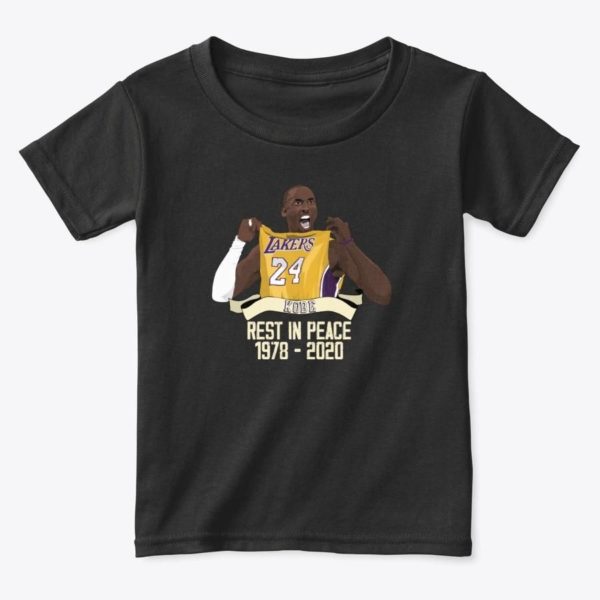 Rip Kobe Bryant Rest In Peace 1978 2020 Shirt Apparel