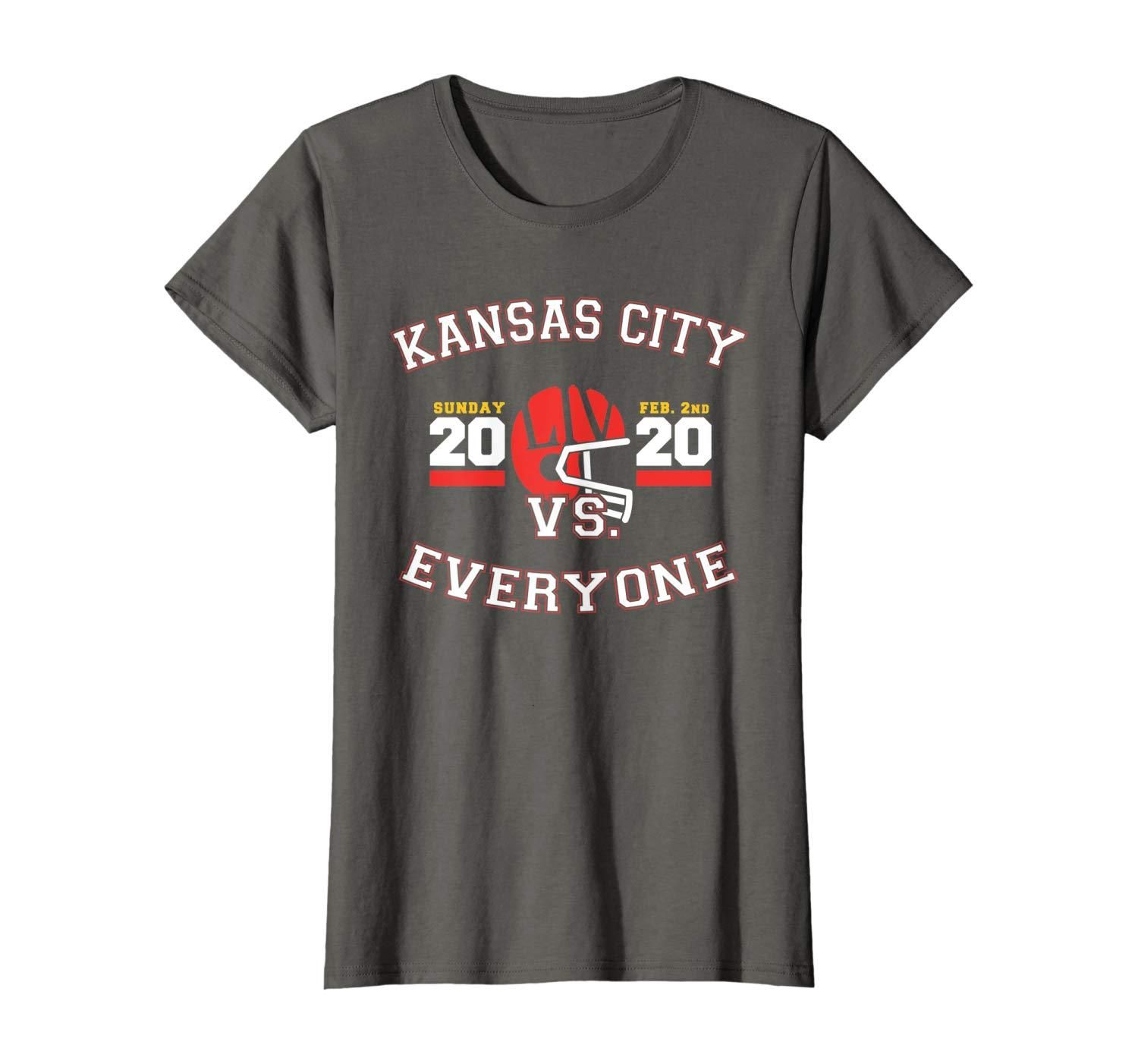 Kansas City Vs Everyone Super Football 2020 T Shirt Apparel Kansas City Vs Everyone Super Football 2020 T Shirt Apparel