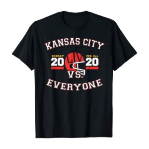 Kansas City Vs Everyone Super Football 2020 T Shirt Apparel