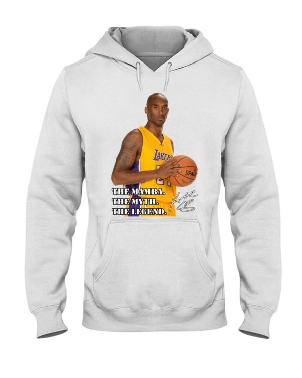 Rip Kobe Bryant The Mamba The Myth The Legend Shirt Apparel