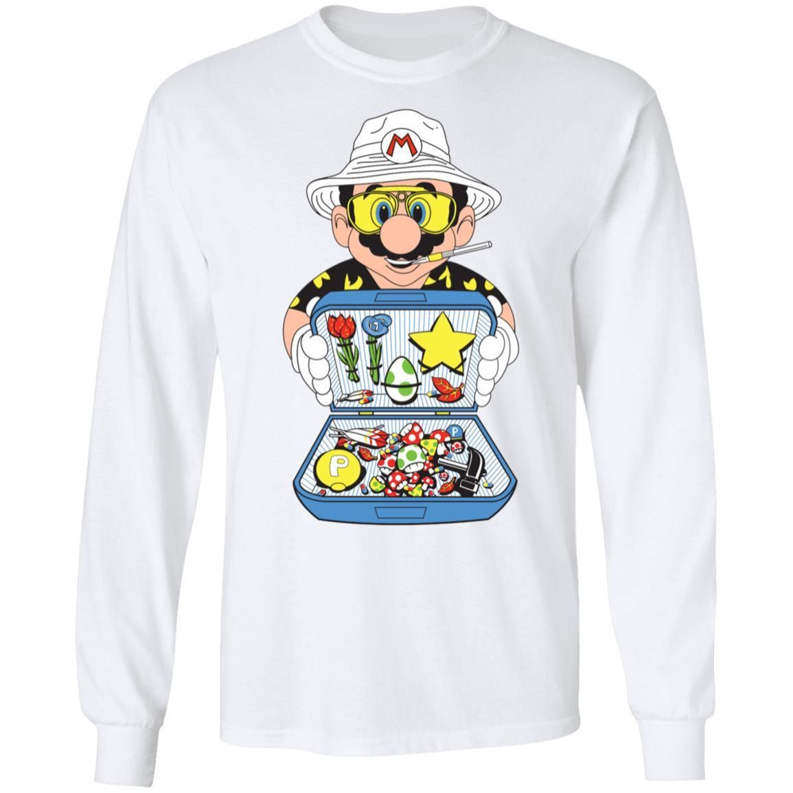 Mario Fear and Loathing In Las Vegas Shirt Apparel Mario Fear and Loathing In Las Vegas Shirt Apparel