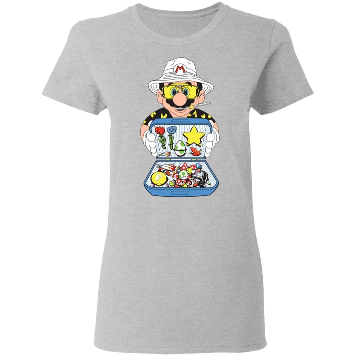 Mario Fear and Loathing In Las Vegas Shirt Apparel Mario Fear and Loathing In Las Vegas Shirt Apparel