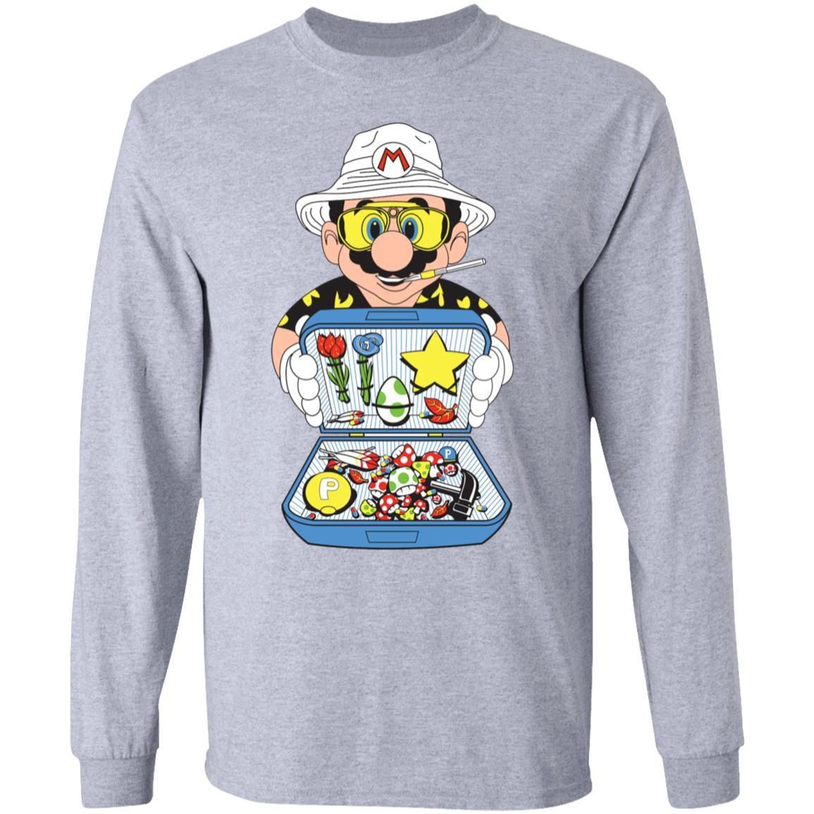 Mario Fear and Loathing In Las Vegas Shirt Apparel Mario Fear and Loathing In Las Vegas Shirt Apparel