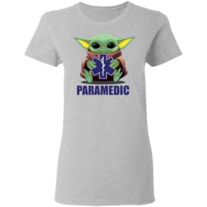 Baby Yoda And Paramedic Shirt Apparel