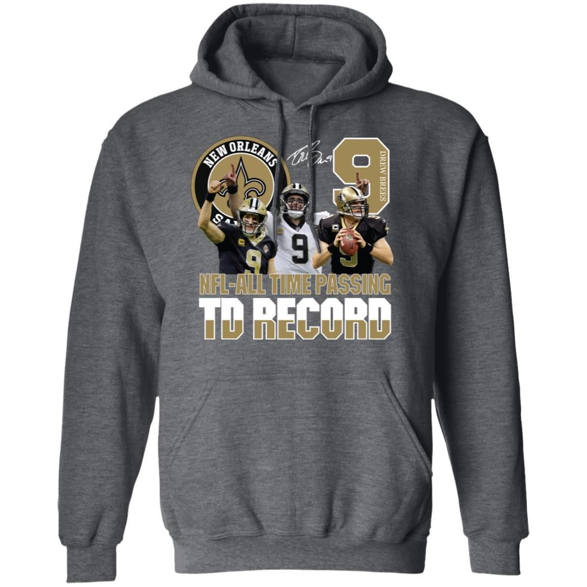 New Orleans Saints NFL all Time Passing To Record Signature Shirt Apparel New Orleans Saints NFL all Time Passing To Record Signature Shirt Apparel