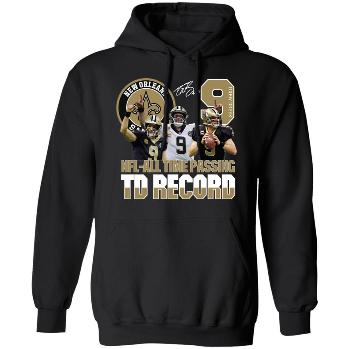 New Orleans Saints NFL all Time Passing To Record Signature Shirt Apparel New Orleans Saints NFL all Time Passing To Record Signature Shirt Apparel