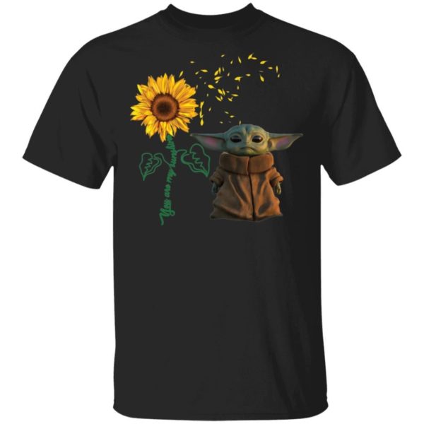 Baby Yoda You Are My Sunshine Shirt Apparel