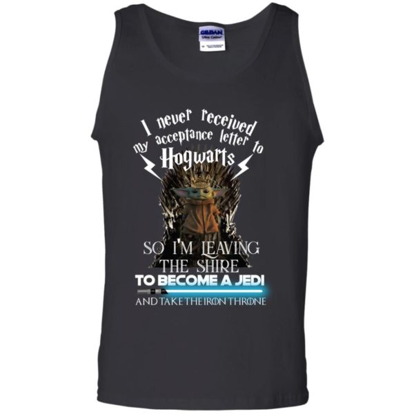 Baby Yoda I Never Received My Acceptance Letter Hogwarts Shirt Apparel