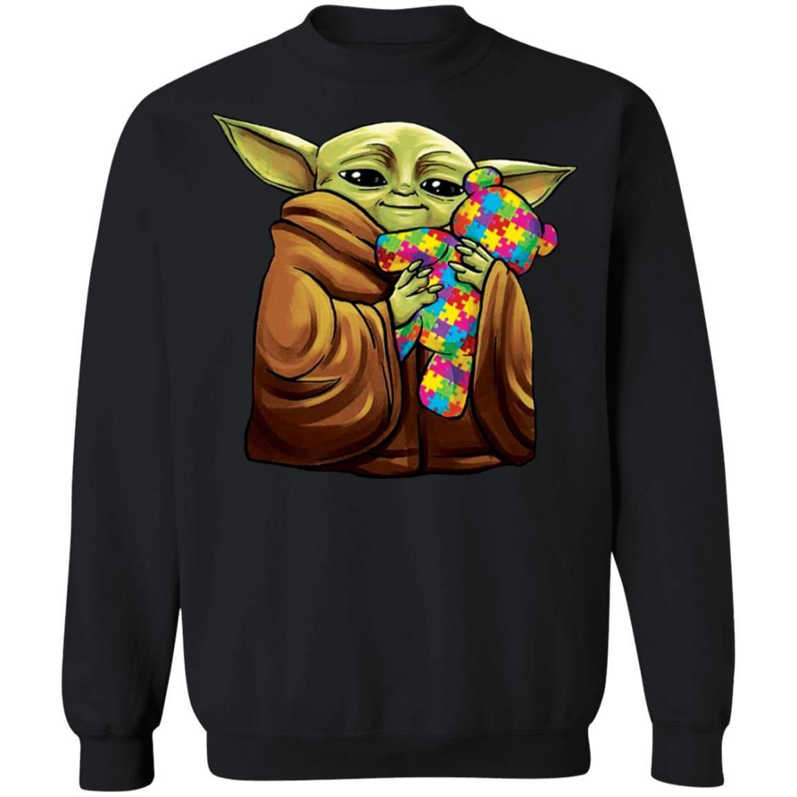 Master Yoda Hug Teddy Autism Shirt Apparel Master Yoda Hug Teddy Autism Shirt Apparel
