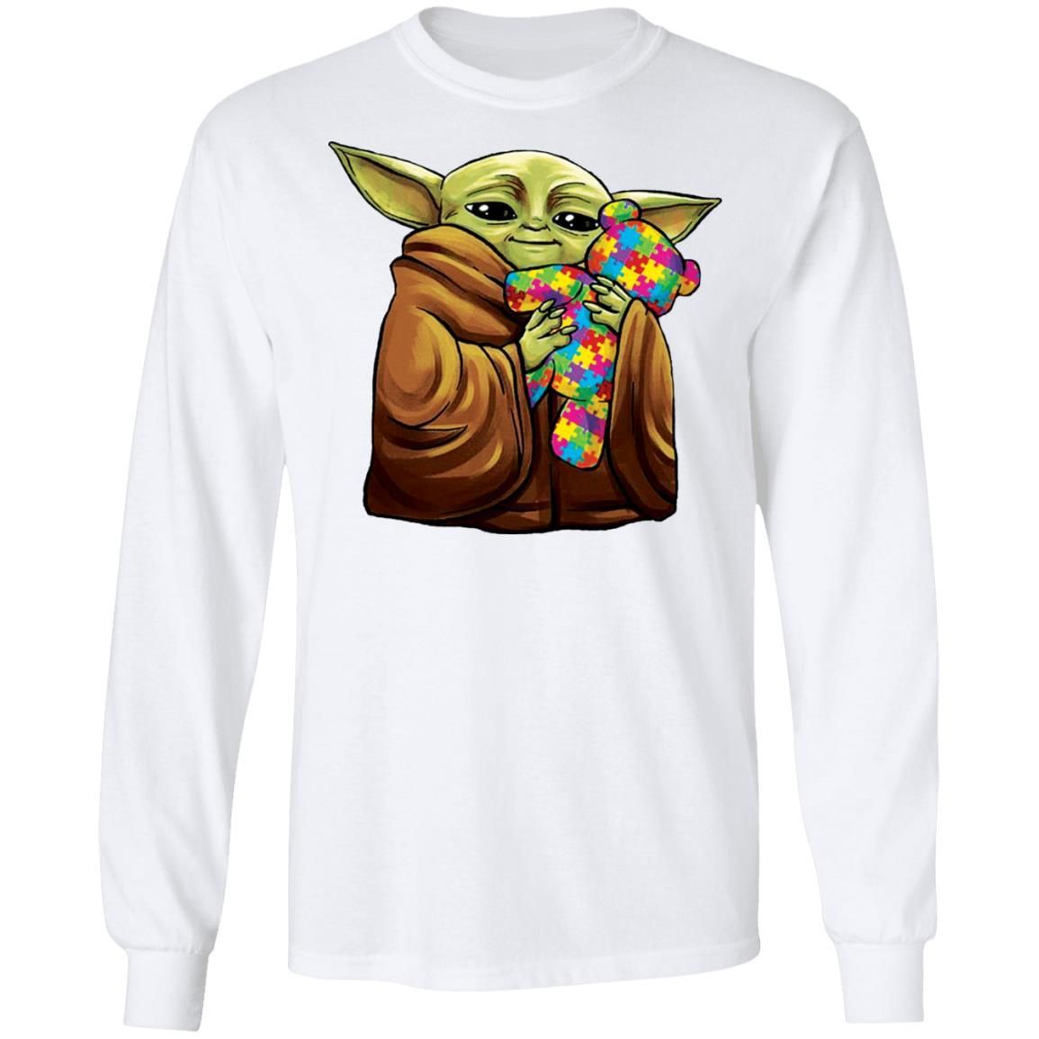 Master Yoda Hug Teddy Autism Shirt Apparel Master Yoda Hug Teddy Autism Shirt Apparel