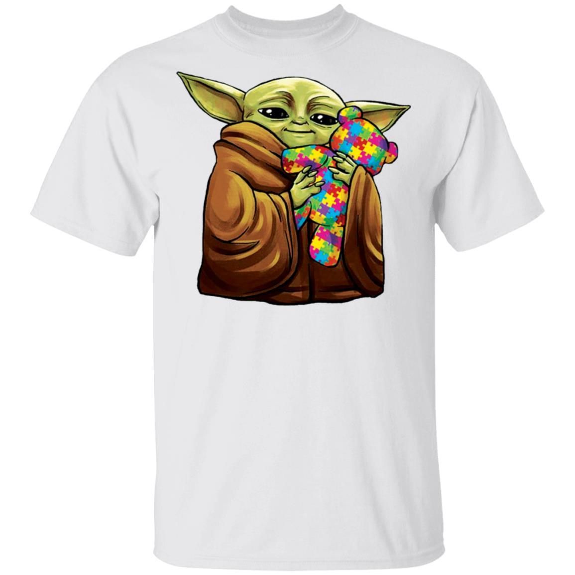 Master Yoda Hug Teddy Autism Shirt Apparel Master Yoda Hug Teddy Autism Shirt Apparel