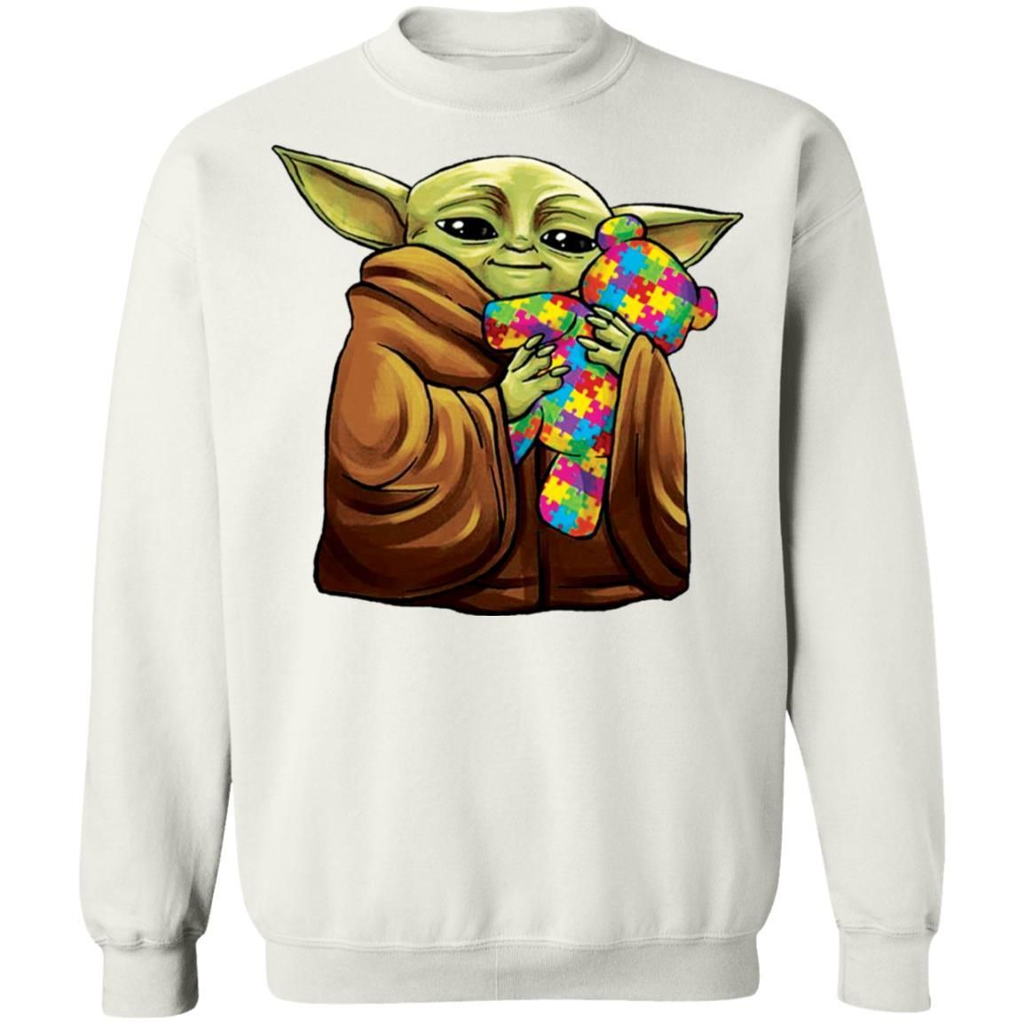 Master Yoda Hug Teddy Autism Shirt Apparel Master Yoda Hug Teddy Autism Shirt Apparel