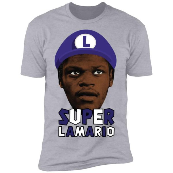 Lamar Jackson Super Lamario Shirt Apparel