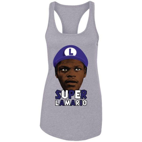 Lamar Jackson Super Lamario Shirt Apparel