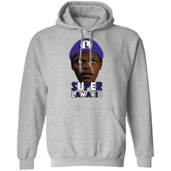 Lamar Jackson Super Lamario Shirt Apparel