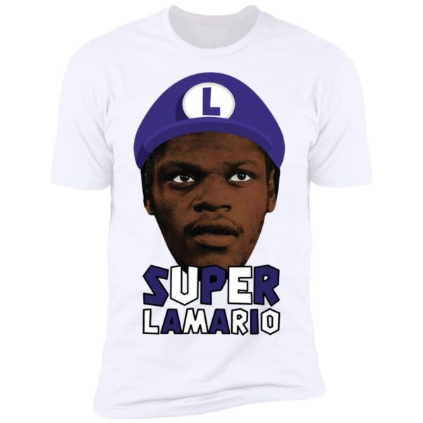 Lamar Jackson Super Lamario Shirt Apparel