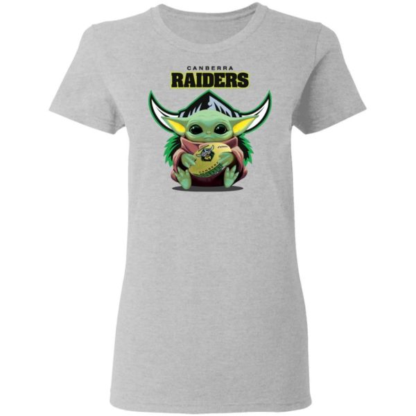 Baby Yoda Canberra Raiders Shirt Apparel