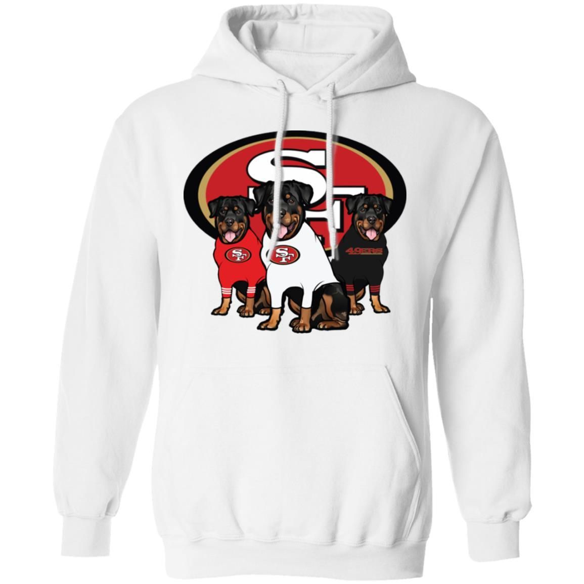 San Francisco 49ers Rottweiler Shirt Apparel San Francisco 49ers Rottweiler Shirt Apparel