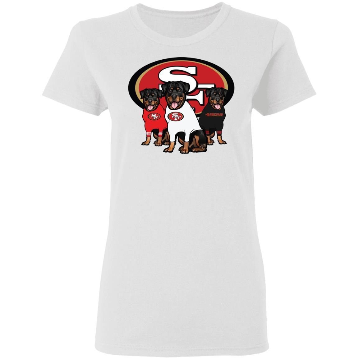 San Francisco 49ers Rottweiler Shirt Apparel San Francisco 49ers Rottweiler Shirt Apparel