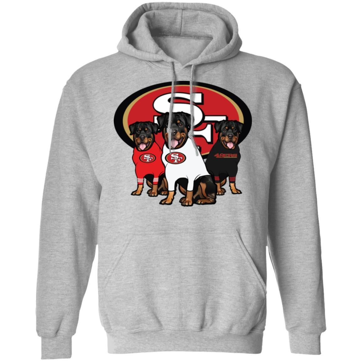 San Francisco 49ers Rottweiler Shirt Apparel San Francisco 49ers Rottweiler Shirt Apparel