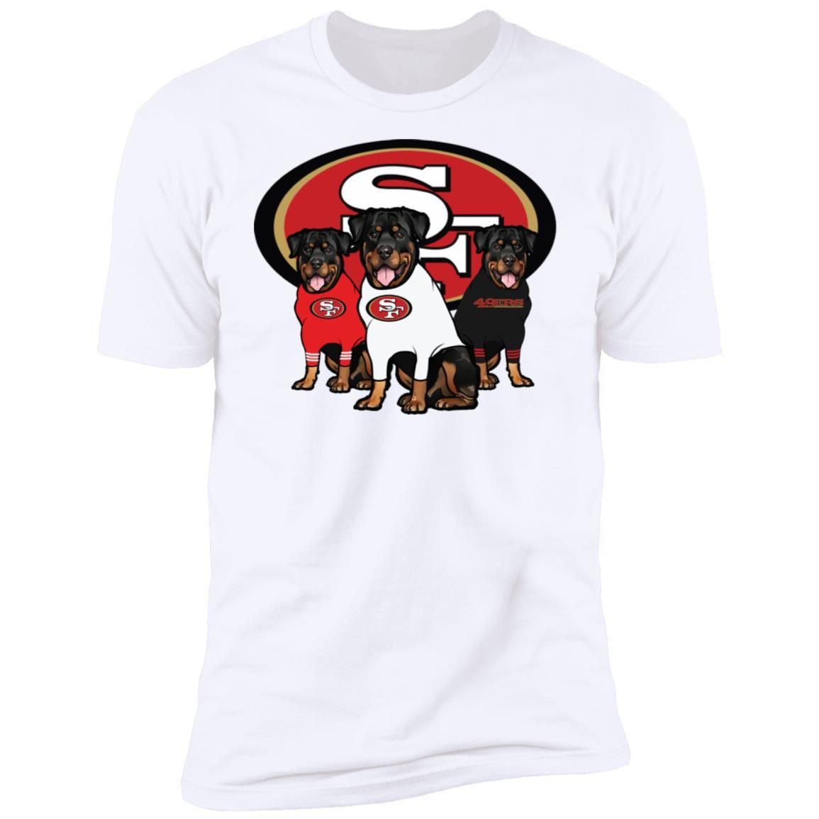 San Francisco 49ers Rottweiler Shirt Apparel San Francisco 49ers Rottweiler Shirt Apparel