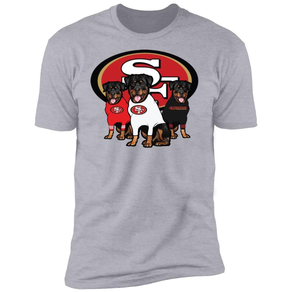 San Francisco 49ers Rottweiler Shirt Apparel San Francisco 49ers Rottweiler Shirt Apparel