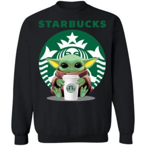 Baby Yoda Hug Starbucks Shirt Apparel