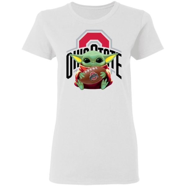 Baby Yoda Hug Ohio State Buckeyes Shirt Apparel