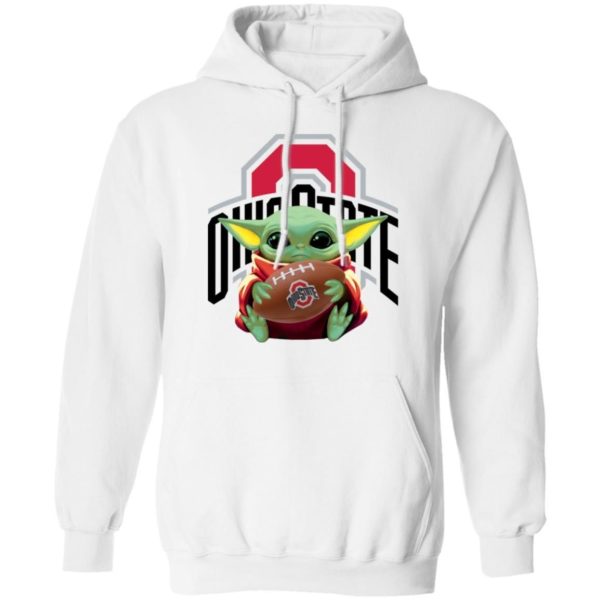 Baby Yoda Hug Ohio State Buckeyes Shirt Apparel