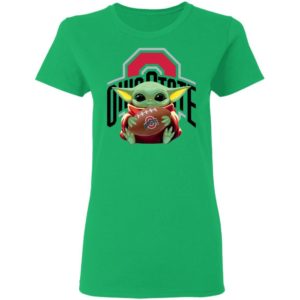 Baby Yoda Hug Ohio State Buckeyes Shirt Apparel