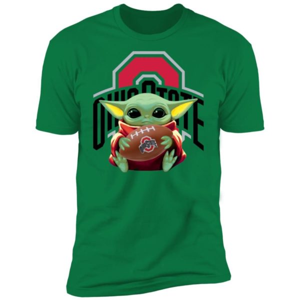 Baby Yoda Hug Ohio State Buckeyes Shirt Apparel