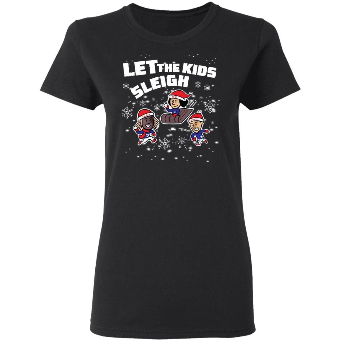 Let The Kids Sleigh Shirt Apparel Let The Kids Sleigh Shirt Apparel