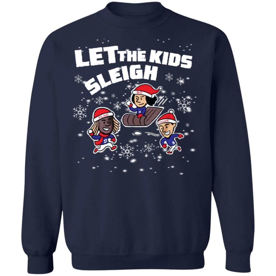 Let The Kids Sleigh Shirt Apparel Let The Kids Sleigh Shirt Apparel