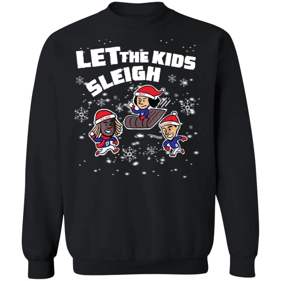 Let The Kids Sleigh Shirt Apparel Let The Kids Sleigh Shirt Apparel