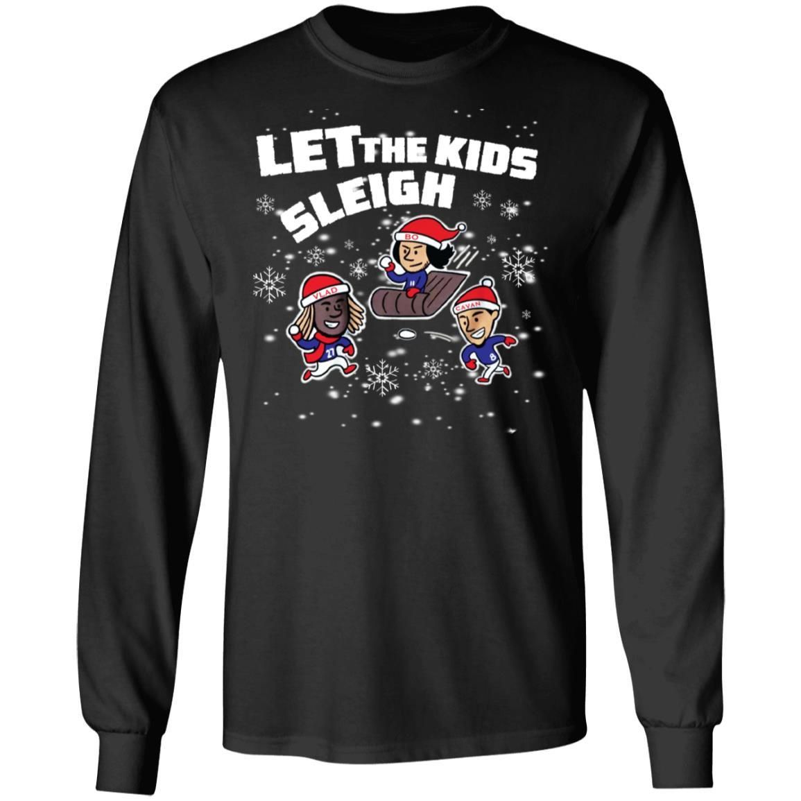 Let The Kids Sleigh Shirt Apparel Let The Kids Sleigh Shirt Apparel