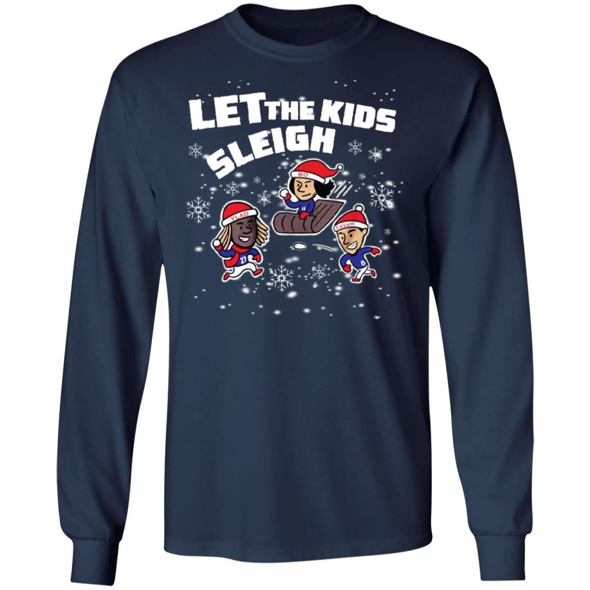 Let The Kids Sleigh Shirt Apparel Let The Kids Sleigh Shirt Apparel