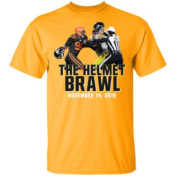 The Helmet Brawl Pittsburgh VS Cleveland Shirt Uncategorized