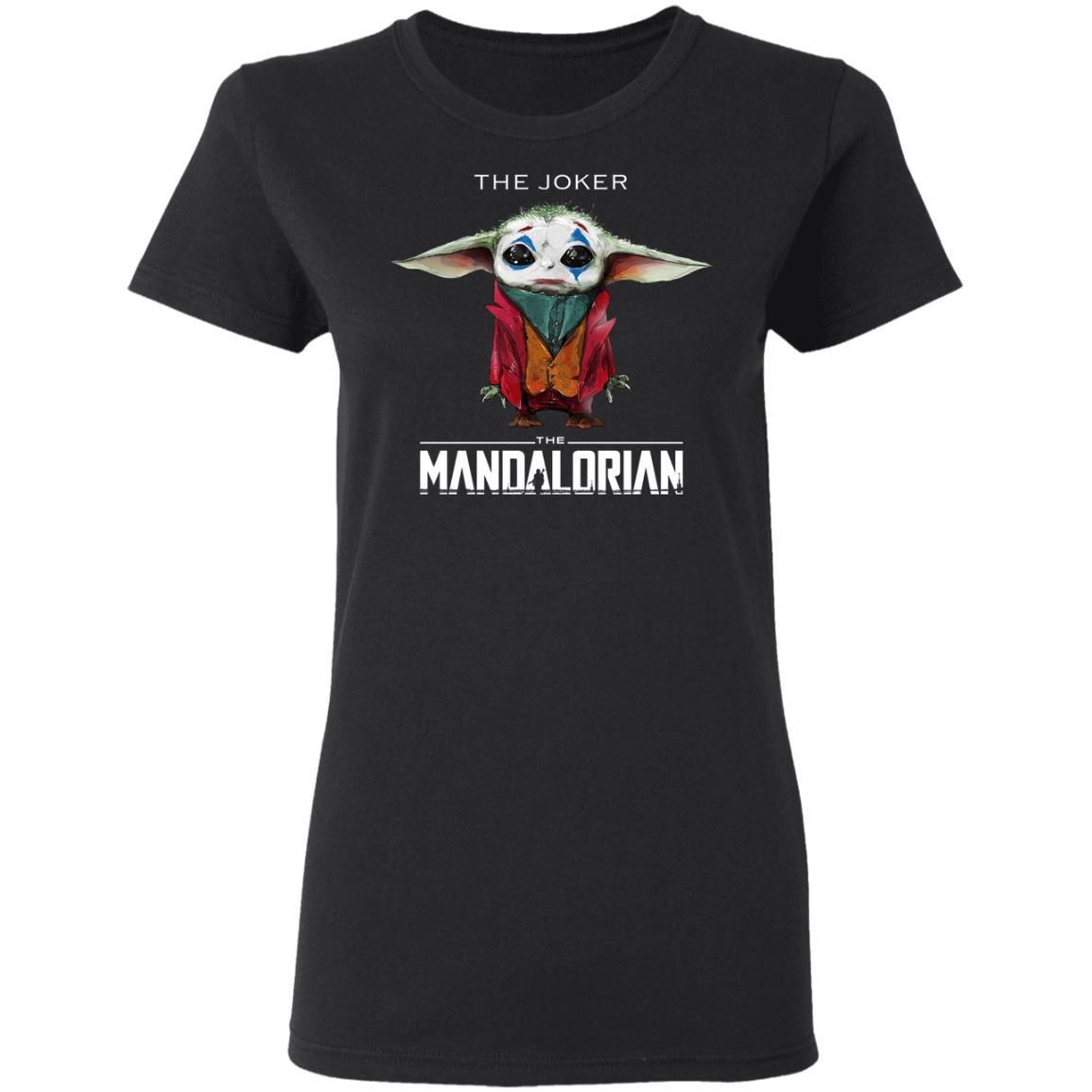 The Joker Baby Yoda The Mandalorian Shirt Apparel The Joker Baby Yoda The Mandalorian Shirt Apparel