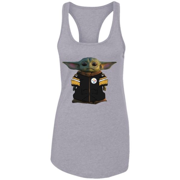 Baby Yoda Steelers Player Shirt Apparel