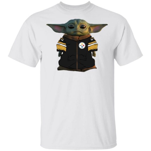 Baby Yoda Steelers Player Shirt Apparel