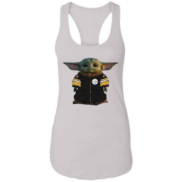 Baby Yoda Steelers Player Shirt Apparel