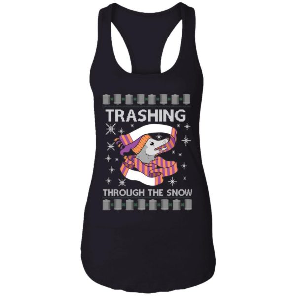 Trashing Through The Snow Ugly Christmas Shirt Apparel