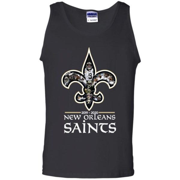 New Orleans Saints 2019 2020 Team Signatures Shirt Apparel