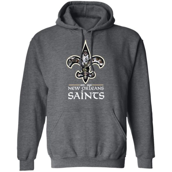 New Orleans Saints 2019 2020 Team Signatures Shirt Apparel