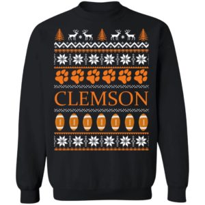 Clemson Tigers Christmas Sweatshirt Apparel