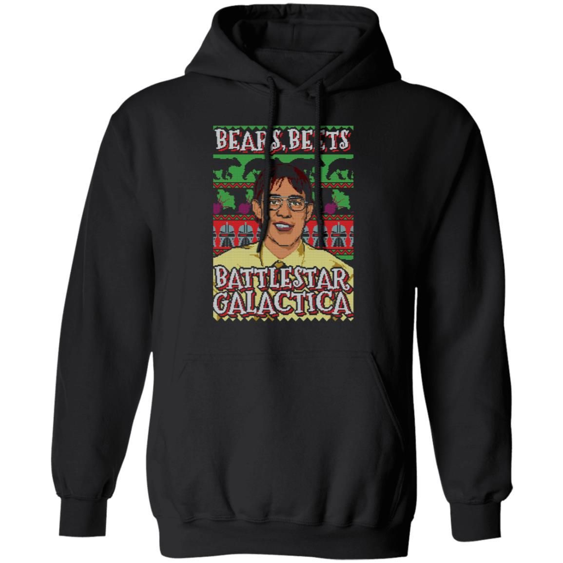 Bears Beets Battlestar Galactica Ugly Christmas Shirt Apparel Bears Beets Battlestar Galactica Ugly Christmas Shirt Apparel